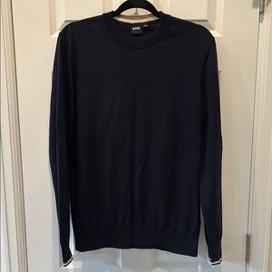 Boss Black Crewneck Sweater Classic Knit